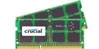 Arbeitspeicher 2x 8GB Crucial SO-DIMM DDR3 1600MHz PC3-12800 | CT2KIT102464BF160B