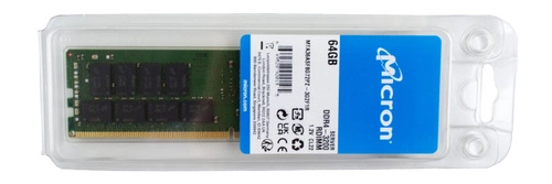 Arbeitsspeicher  1x 64GB Micron DDR4 2Rx4 3200MHz PC4-25600 ECC REGISTERED  | MTA36ASF8G72PZ-3G2