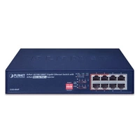 Schalter Planet GSD-804P 8x 1Gb 60 W PoE