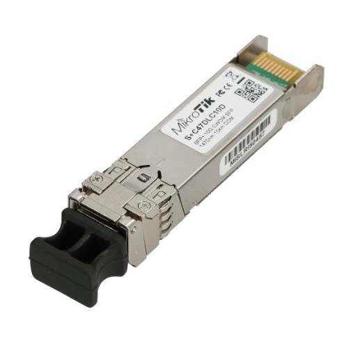 Modul SFP Mikrotik S+C47DLC10D LC 10 Gbps SFP+ 10km