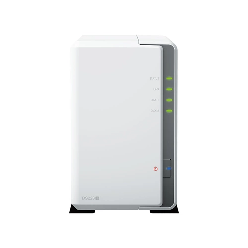 NAS-Server Synology DS223j 2x SSD | HDD SATA 1GB RAM