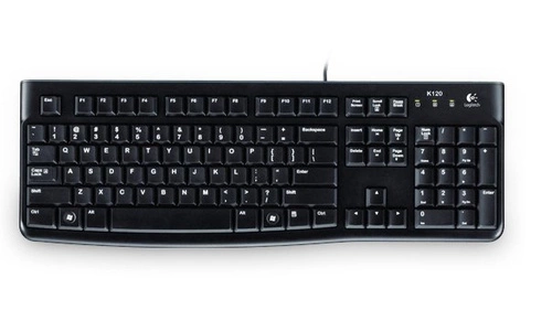 Verkabelt tastatur Logitech K120 Corded Keyboard QWERTZ