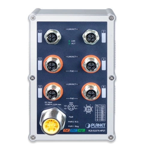 Schalter Planet IGS-5227X-4P2T 144 W PoE+