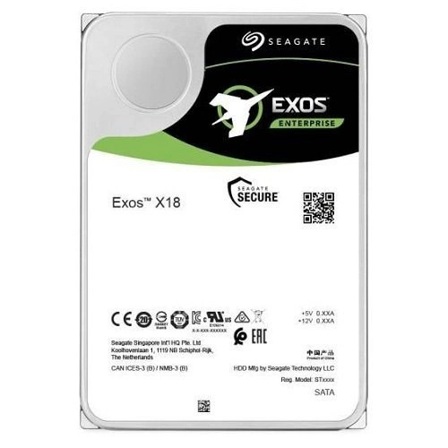 Festplatte Seagate Exos X18 3.5'' HDD 10TB 7200RPM SAS 12Gb/s 256MB | ST10000NM013G