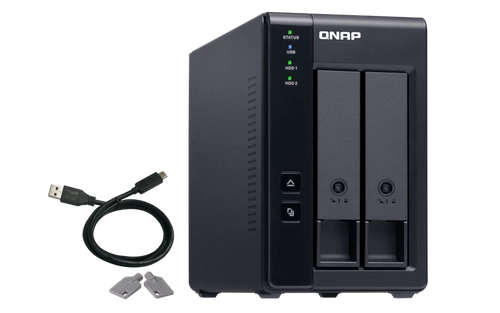 QNAP TR-002 2x SSD | HDD 3,5“ Erweiterungseinheit