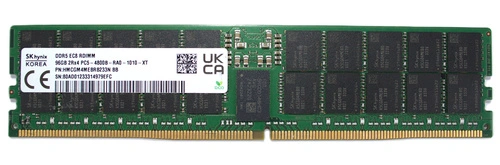 Arbeitspeicher 1x 96GB Hynix ECC REGISTERED DDR5 2Rx4 5600MHz PC5-44800 RDIMM | HMCGM4MEBRB233N