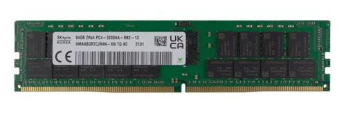Arbeitspeicher 1x 64GB Hynix ECC REGISTERED DDR4 2Rx4 3200MHz PC4-25600 RDIMM | HMAA8GR7AJR4N-XN