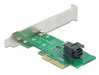 Delock Karte PCI Express x4 1x NVMe SFF-8643 low profile | 90437