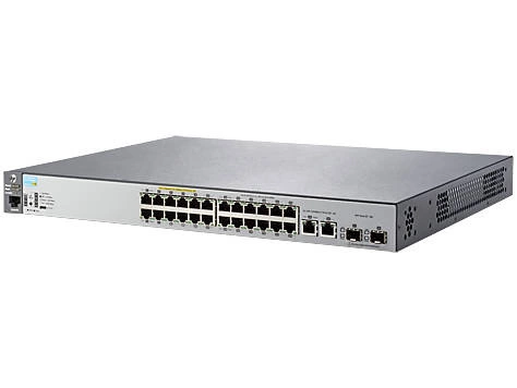 Schalter HPE RENEW J9779AR 24x 10/100 2x SFP 195 W PoE+