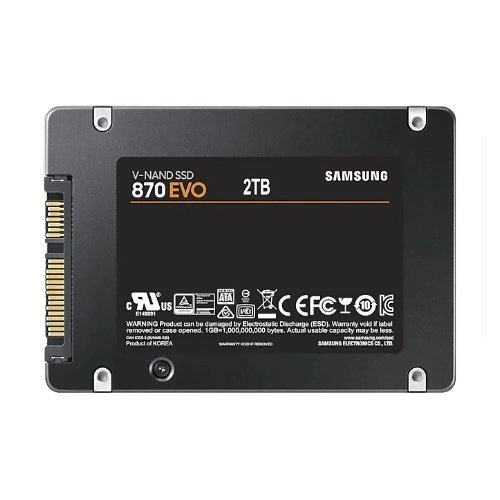 Samsung 870 EVO 2TB 2.5'' SATA 6Gb/s TLC | MZ-77E2T0B/EU