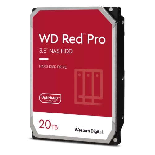 Festplatte Western Digital  RED PRO 3.5'' HDD 20TB 7200RPM SATA 6Gb/s 512MB | WD201KFGX