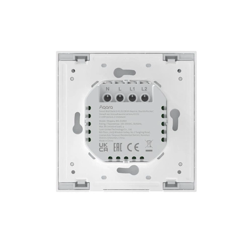 Intelligenter Schalter Aqara Smart Wall Switch H1 EU (With Neutral) | WS-EUK04