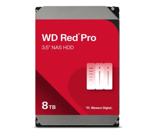 Festplatte Western Digital RED PRO 3.5'' HDD 8TB 7200RPM SATA 6Gb/s 256MB | WD8005FFBX 
