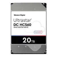 Western Digital Ultrastar DC HC560 3.5'' HDD 20TB 7200RPM SATA 6Gb/s 512MB