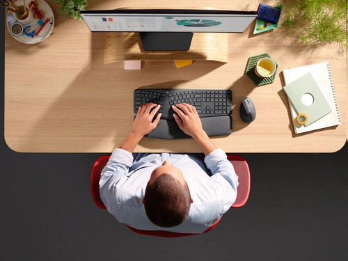 Drahtlos tastatur Logitech ERGO K860 for Business QWERTZ (DE)