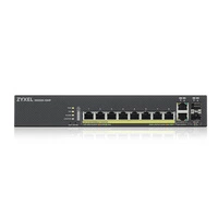 Schalter Zyxel GS2220-10HP-EU0101F 8x 1Gb 2x RJ-45/SFP combo ports 180W PoE+
