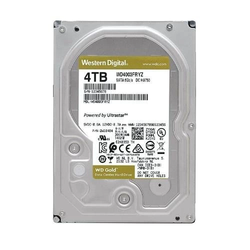 Festplatte Western Digital GOLD 3.5'' HDD 4TB 7200RPM SATA 6Gb/s 256MB | WD4003FRYZ