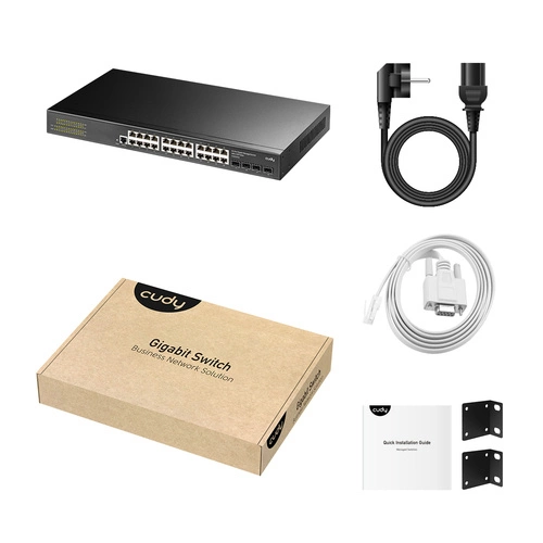Schalter Cudy GS2024S2 24x 1Gb 2x SFP