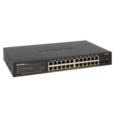 Schalter Netgear GS324TP-100EUS 24x 10/100/1000 2x SFP 190 W PoE+