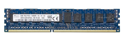 Arbeitspeicher 1x 8GB Hynix ECC REGISTERED DDR3  1866MHz PC3-14900 RDIMM | HMT41GR7AFR4C-RD