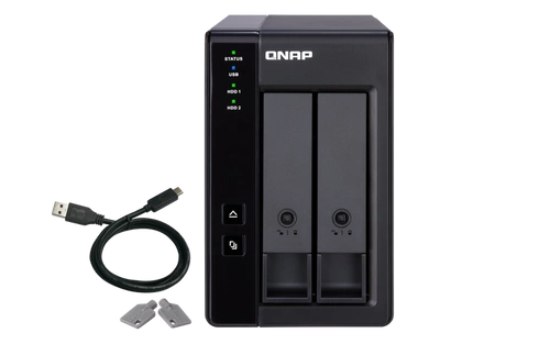 QNAP TR-002 2x SSD | HDD 3,5“ Erweiterungseinheit