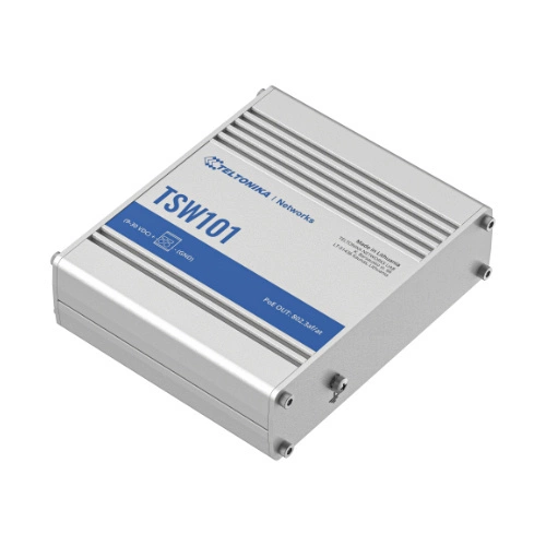 Schalter Teltonika TSW101 5x 1Gb 60 W PoE+