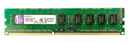 Arbeitspeicher 1x 4GB Kingston ECC UNBUFFERED DDR3  1333MHz PC3-10600 UDIMM | 9965525-008.A00LF