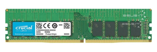 Arbeitspeicher 1x 8GB Crucial ECC REGISTERED DDR4 1Rx8 2666MHZ PC4-21300 RDIMM | CT8G4RFS8266-2G6D1