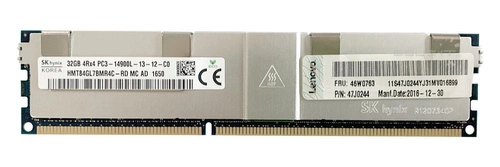 Arbeitspeicher 1x 32GB Hynix ECC LOAD REDUCED DDR3  1866MHz PC3-14900 LRDIMM | HMT84GL7BMR4C-RD