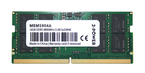 Arbeitspeicher 1x 16 GB Samsung SO-DIMM DDR5 4800MHz PC5-38400 | M425R2GA3BB0-CQK