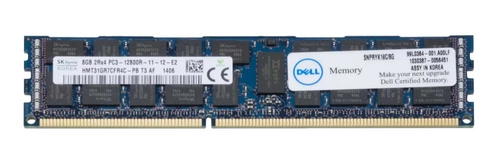 Arbeitsspeicher 1x 8GB DELL PowerEdge & Precision Workstation DDR3 1600MHz ECC REGISTERED DIMM | SNPRYK18C/8G