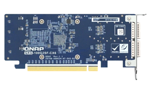 Netzwerkkarte QNAP QXG-100G2SF-CX6 2x QSFP28 100Gbps
