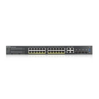 Schalter Zyxel GS2220-28HP-EU0101F 24x 1Gb 4x RJ-45/SFP combo ports 375W PoE+