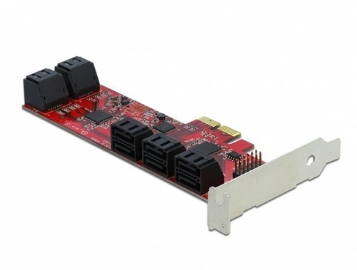 Delock Karte PCI Express x2 - 10 x SATA 6Gb/s