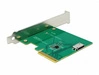 Delock Karte PCI Express 1x OCuLink SFF-8612 female low profile | 90307