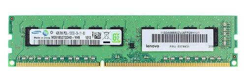 Arbeitspeicher 1x 4GB Samsung ECC UNBUFFERED DDR3  1333MHz PC3-10600 UDIMM | M391B5273DH0-YH9
