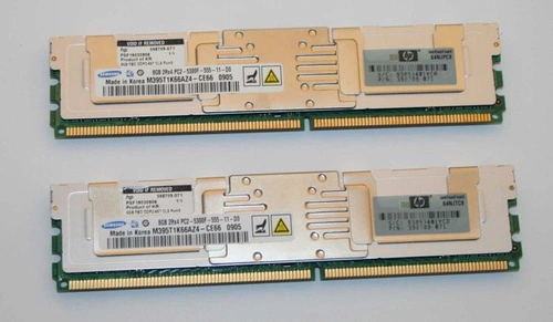 Arbeitsspeicher 2x 8GB HP ProLiant DL160 G5 DDR2 667MHz ECC FULLY BUFFERED DIMM | 413015-B21