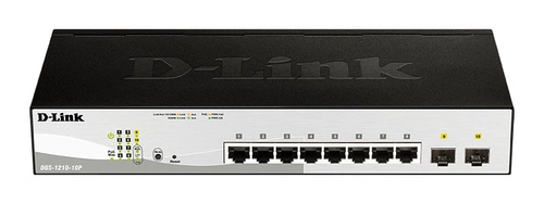 Schalter D-Link DGS-1210-10P 8x 1Gb 2x SFP 65 W PoE+