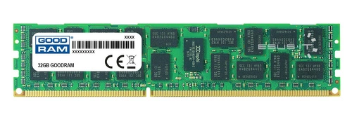 Arbeitspeicher 1x 32GB GoodRAM ECC REGISTERED DDR3 4Rx4 1600MHz PC3-12800 RDIMM | W-MEM1600R3Q432G
