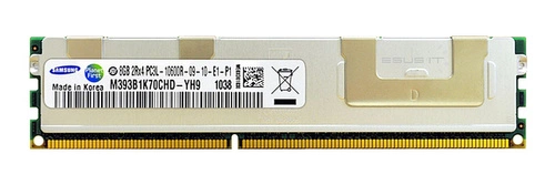 Arbeitspeicher 1x 8GB Samsung ECC REGISTERED DDR3  1333MHz PC3-10600 RDIMM | M393B1K70CHD-YH9
