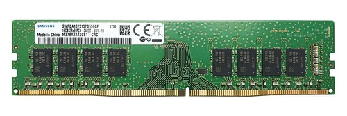 Arbeitspeicher 1x 16GB Samsung NON-ECC UNBUFFERED DDR4 2400MHz PC4-19200 UDIMM | M378A2K43CB1-CRC