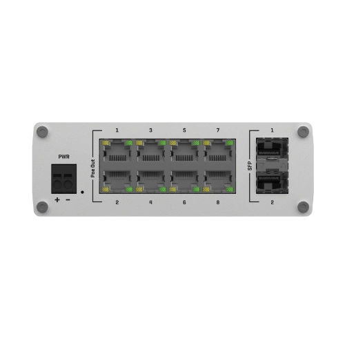 Schalter Teltonika TSW200 8x 1Gb 2x SFP 240 W PoE+