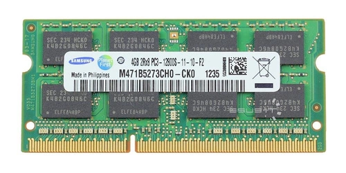 Arbeitspeicher 1x 4GB Samsung SO-DIMM DDR3 1600MHz PC3-12800 | M471B5273CH0-CK0