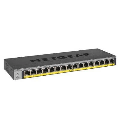 Schalter Netgear GS116LP-100EUS 16x 10/100/1000 76 W PoE+