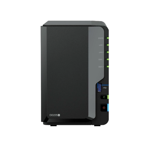 NAS-Server Synology DS225+ 2x SSD | HDD SATA 2GB RAM