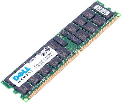 Arbeitsspeicher 1x 4GB DELL PowerEdge & Precision Workstation DDR2 400MHz ECC REGISTERED DIMM | SNPX1564C/4G