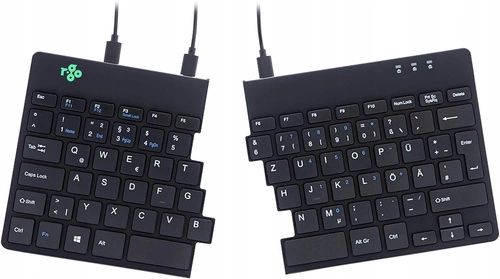 Verkabelt tastatur R-GO Tools R-Go Split Break QWERTY
