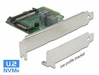 Delock Karte PCI Express x4 U.2 NVMe 1x SFF-8643 + 1x SFF-8639 | 89922
