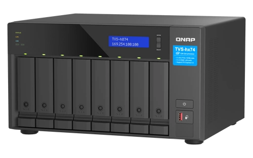 NAS-Server QNAP TVS-h874-i7-32G 8x SSD | HDD SATA 32GB RAM