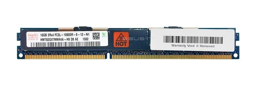 Arbeitspeicher 1x 16GB Hynix ECC REGISTERED DDR3  1333MHz PC3-10600 RDIMM | HMT82GV7MMR4A-H9